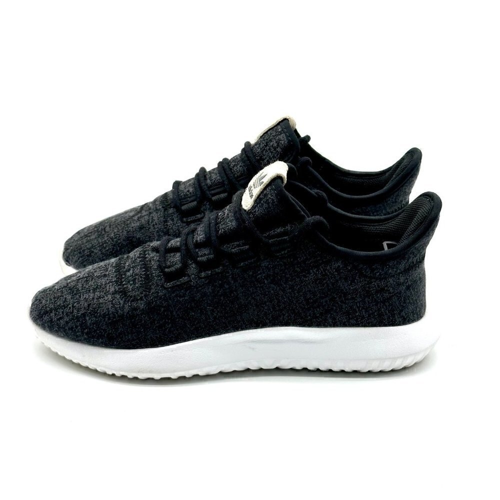 Adidas Tubular Shadow Black & White Athletic Running Sneakers Women’s Size  7.5